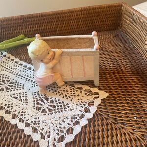 Vintage baby planter
